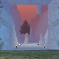 Everfrost Peaks - Cave exit from Halas at sunrise