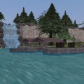 Nedarias Landing - Waterfall